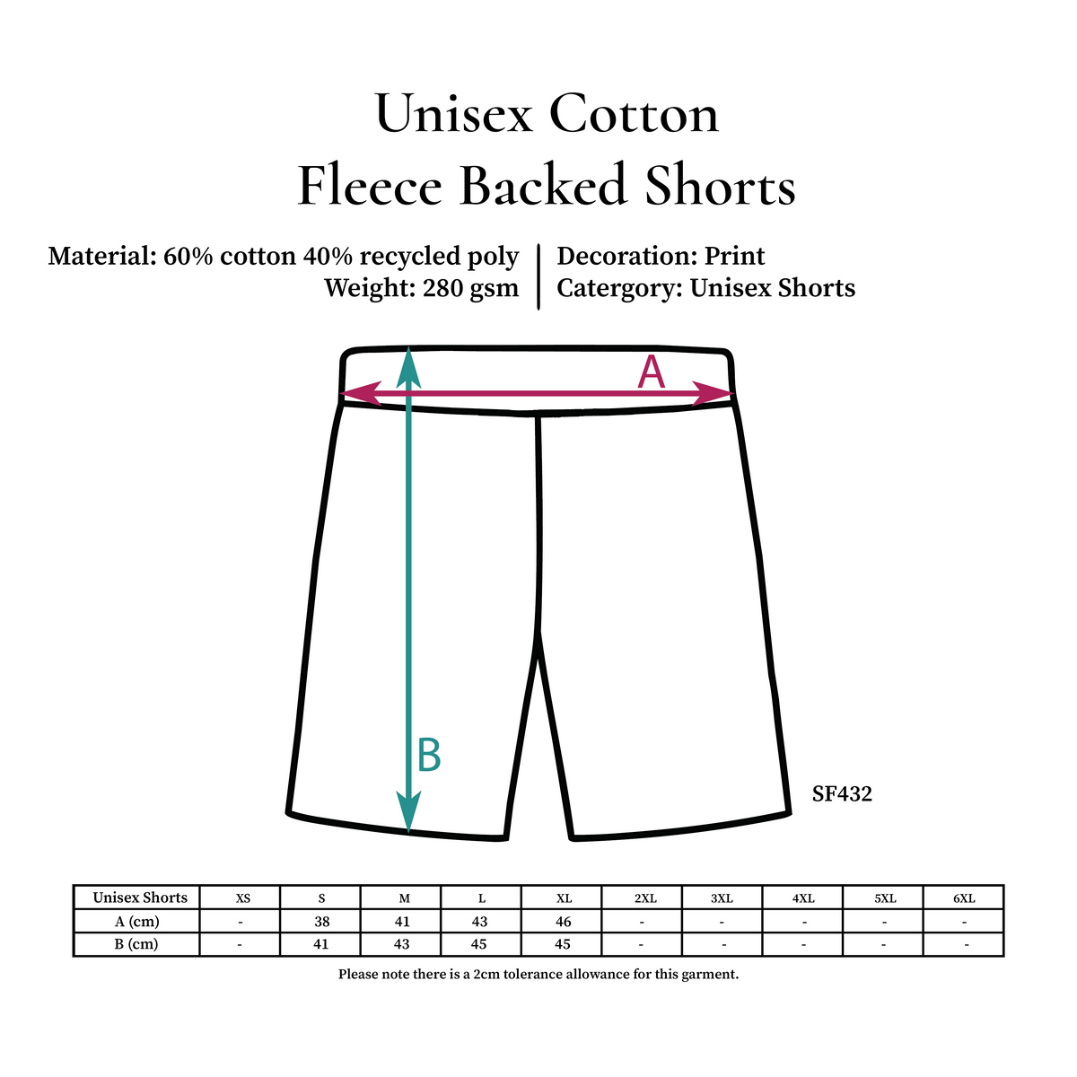 AD Original Unisex Organic Cotton Shorts