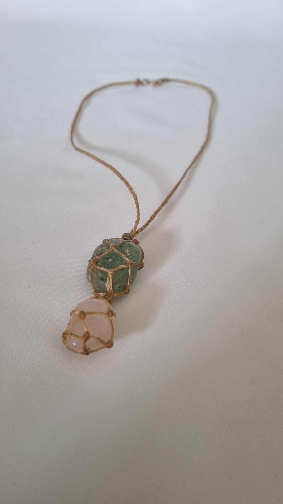 Handmade crystal necklace