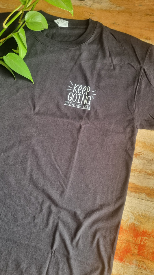 Keep Going T-Shirt - 100% organic cotton