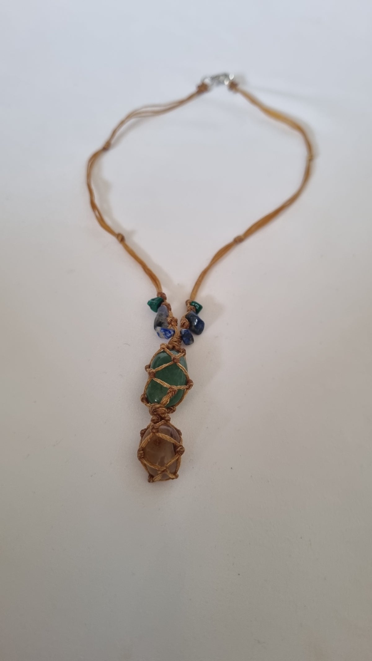 Handmade crystal necklace