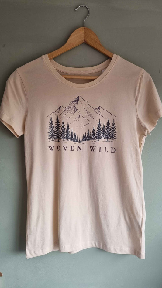 Discounted Woven Wild T-shirt 100% Cotton