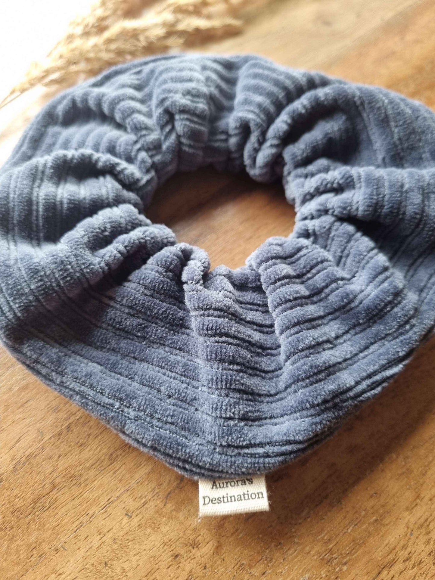 Handmade Chunky Scruchie - Navy