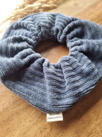 Handmade Chunky Scruchie - Navy