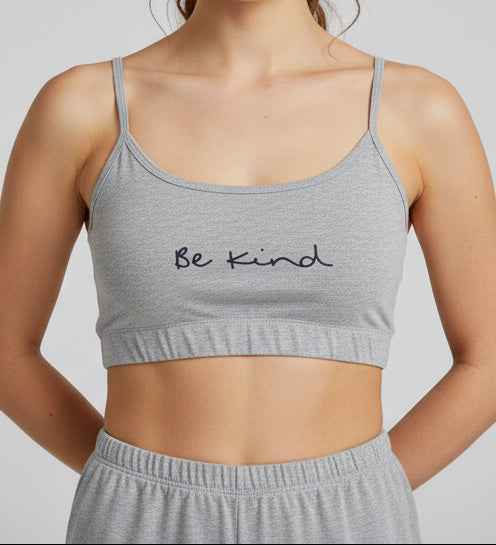 Organic Be Kind Crop Top Bralette