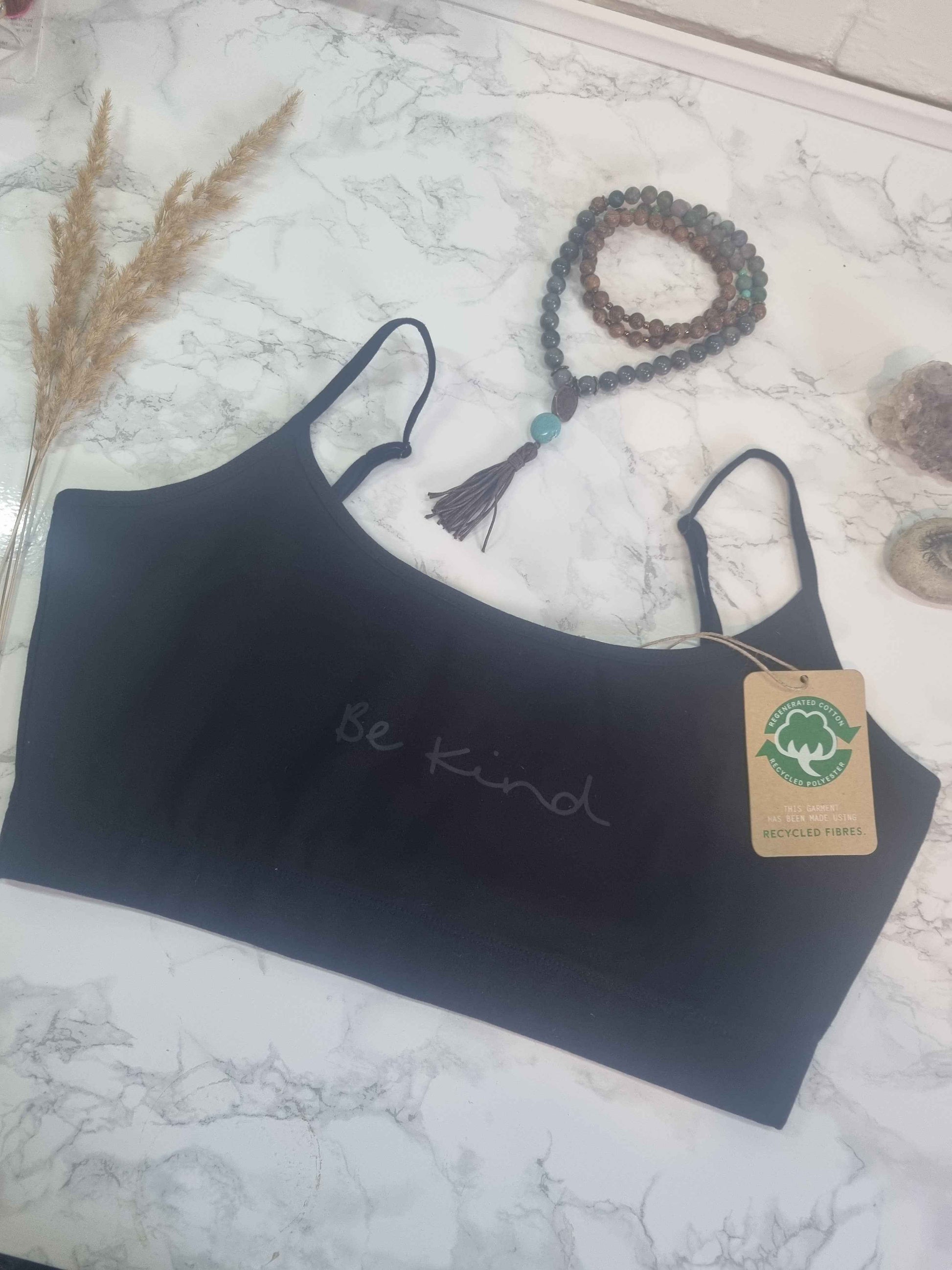 Organic Be Kind Crop Top Bralette