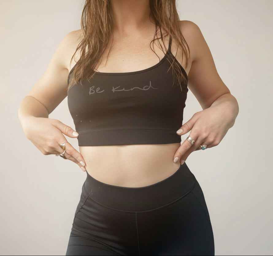 Organic Be Kind Crop Top Bralette