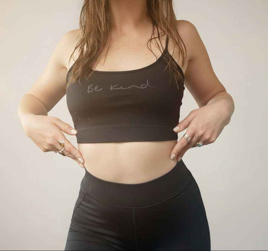 Organic Be Kind Crop Top Bralette