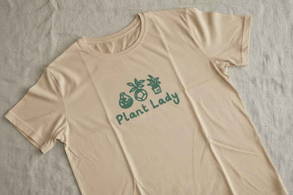 Organic Cotton Plant Lady T-Shirt