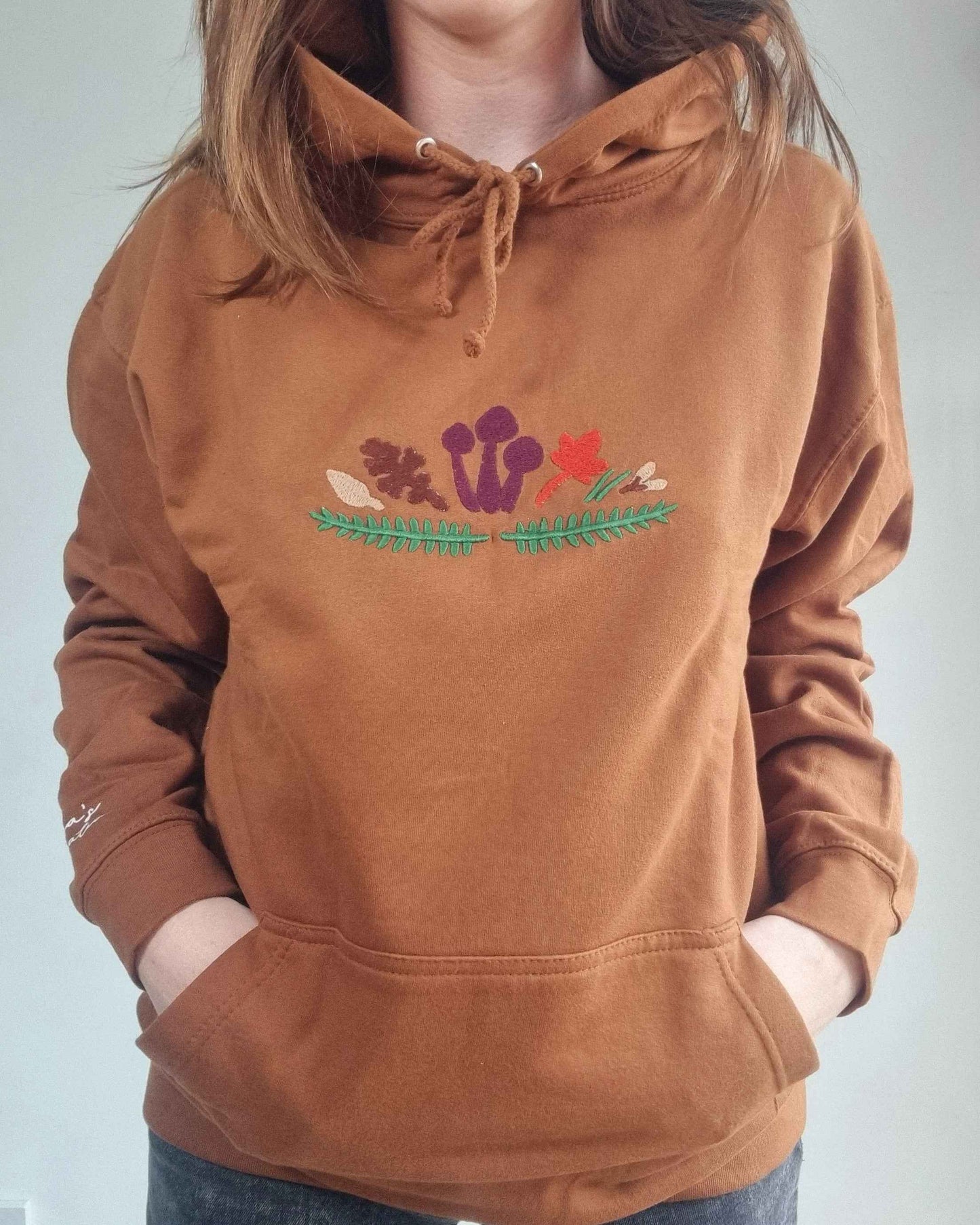 Forest Brown Woodland Hoodie