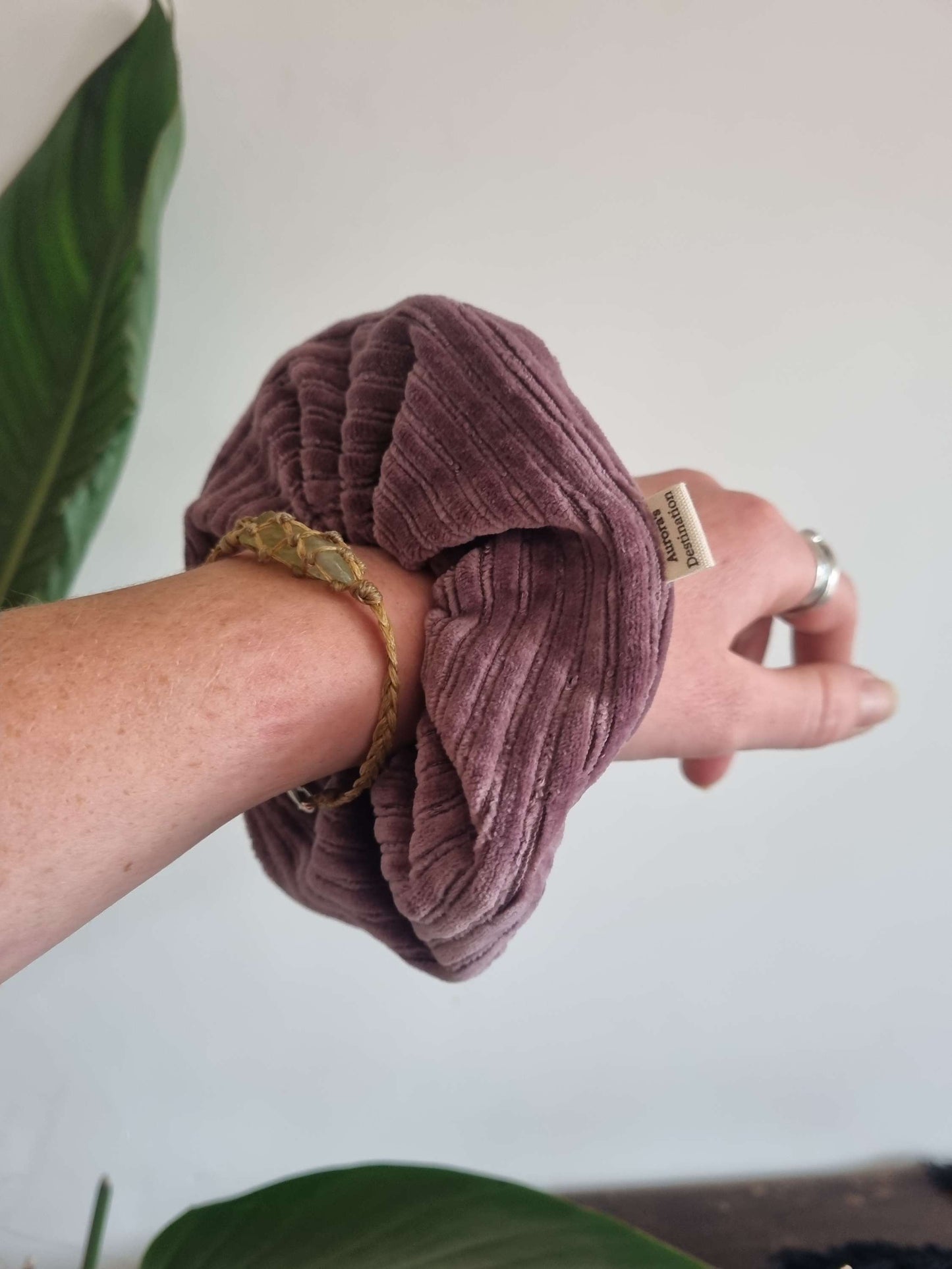 Lavender Chunky Scrunchie  image 4