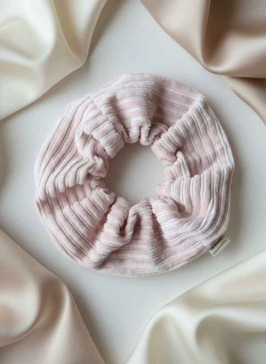 Handmade Chunky Scruchie - Rose Pink