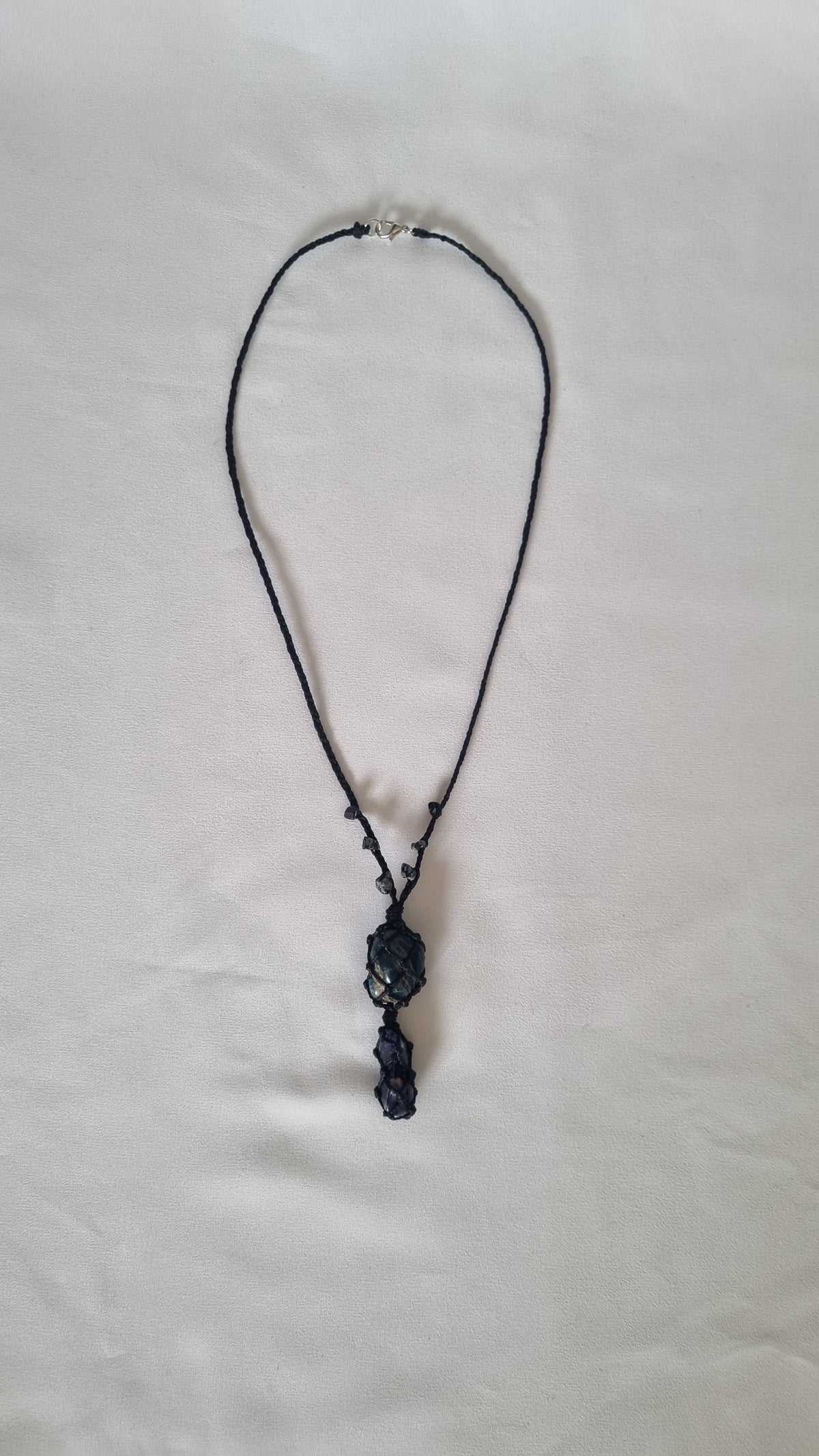 Handmade crystal necklace
