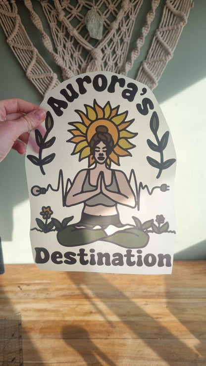Aurora's Destination Meditiation Print