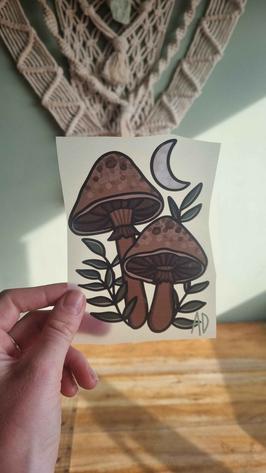 Mushroom Print