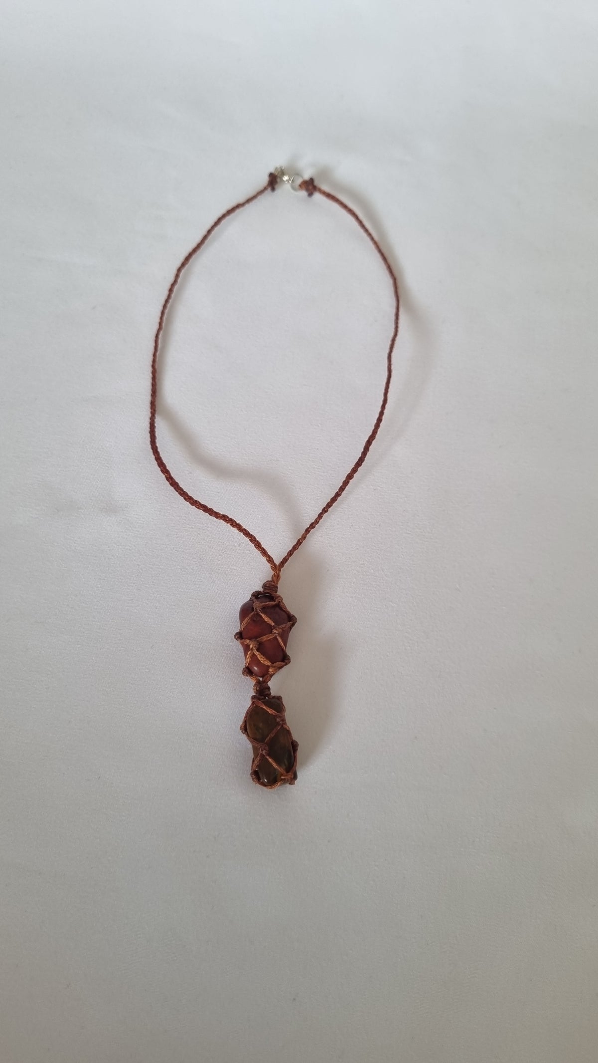 Handmade crystal necklace