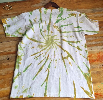 Tie Dye Mushroom T-Shirt - 100% Cotton | Woven Wild