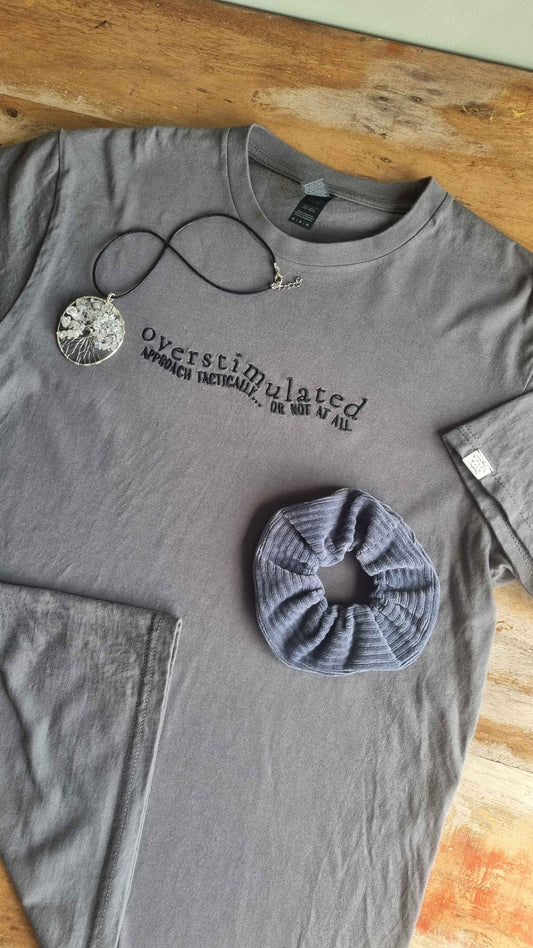 Overstimulated T-Shirt 100% Ogranic Cotton